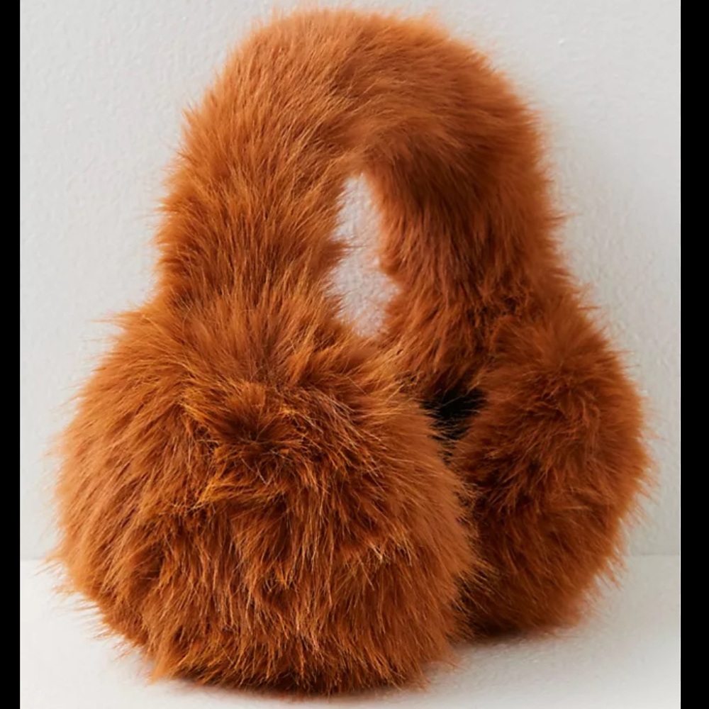 Free people Smitten Faux Fur Earmuffs